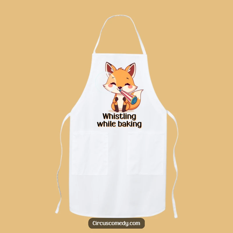 Funny Fox Bubble Apron: Chef's Fun & Hilarious Kitchen Gift