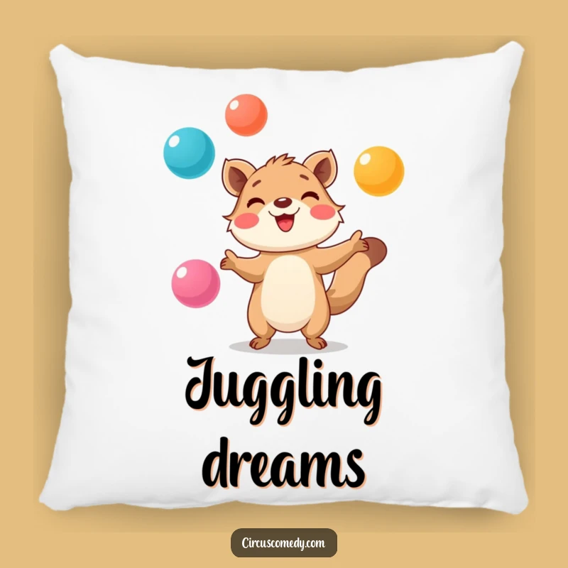 Funny Animal Juggling Pillow - Cozy Comfort with Focused Fun