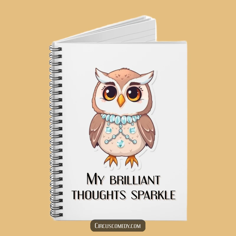 Funny Owl Sequin Costume Notebook: Jot Down Dazzling Ideas!
