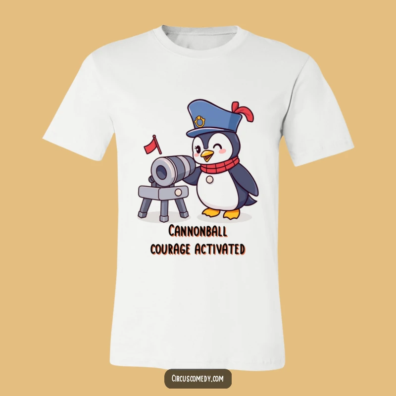 Funny Ringmaster Penguin T-Shirt - Hilarious Circus Outfit for Him or Her