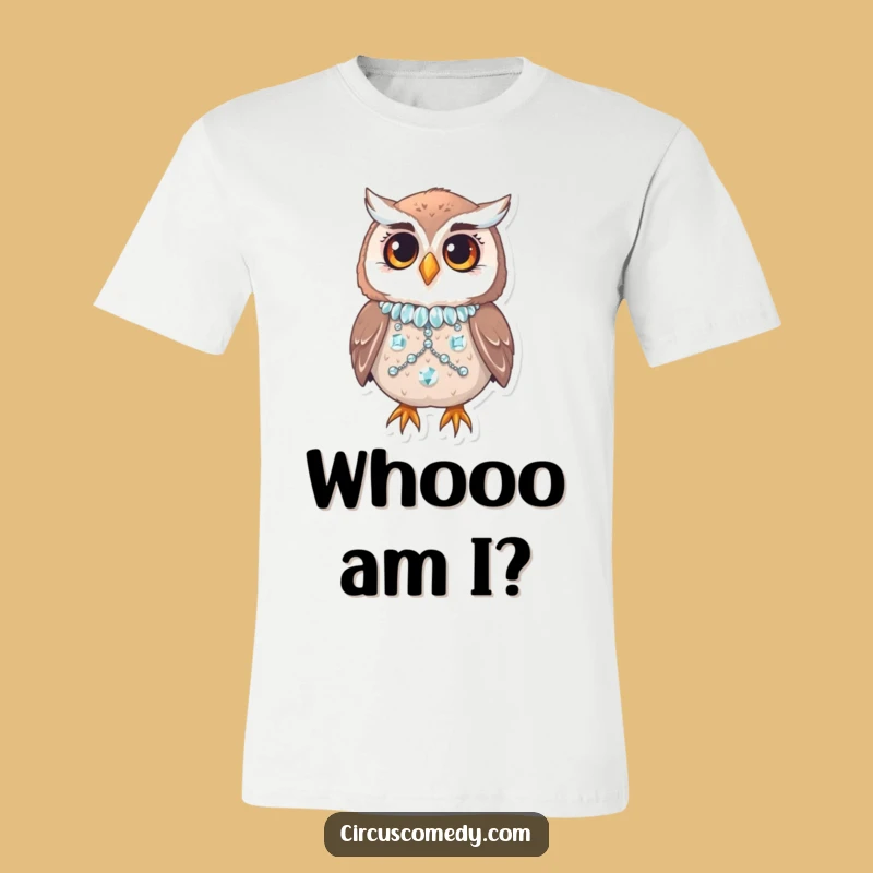 Funny Owl Sequin Costume T-Shirt: Dress to Impress (with Humor)!